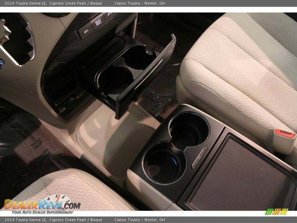 2014 Toyota Sienna LE Cypress Green Pearl / Bisque Photo #11