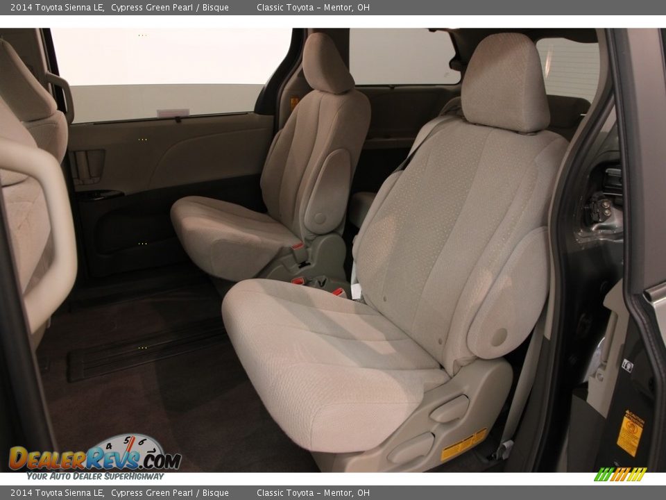 2014 Toyota Sienna LE Cypress Green Pearl / Bisque Photo #14