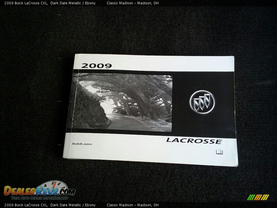 2009 Buick LaCrosse CXL Dark Slate Metallic / Ebony Photo #15