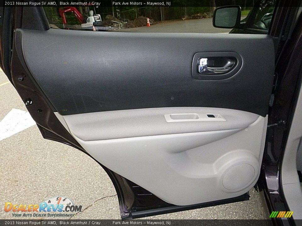 2013 Nissan Rogue SV AWD Black Amethyst / Gray Photo #13