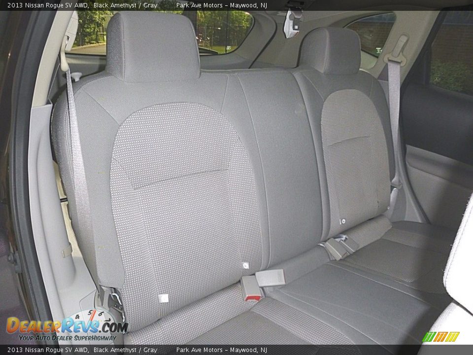2013 Nissan Rogue SV AWD Black Amethyst / Gray Photo #20