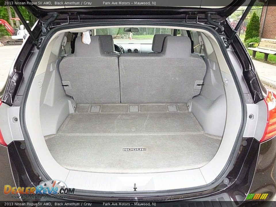 2013 Nissan Rogue SV AWD Black Amethyst / Gray Photo #22