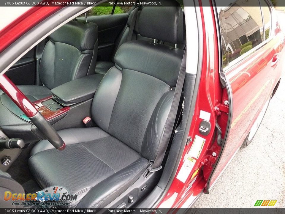 2006 Lexus GS 300 AWD Matador Red Mica / Black Photo #11