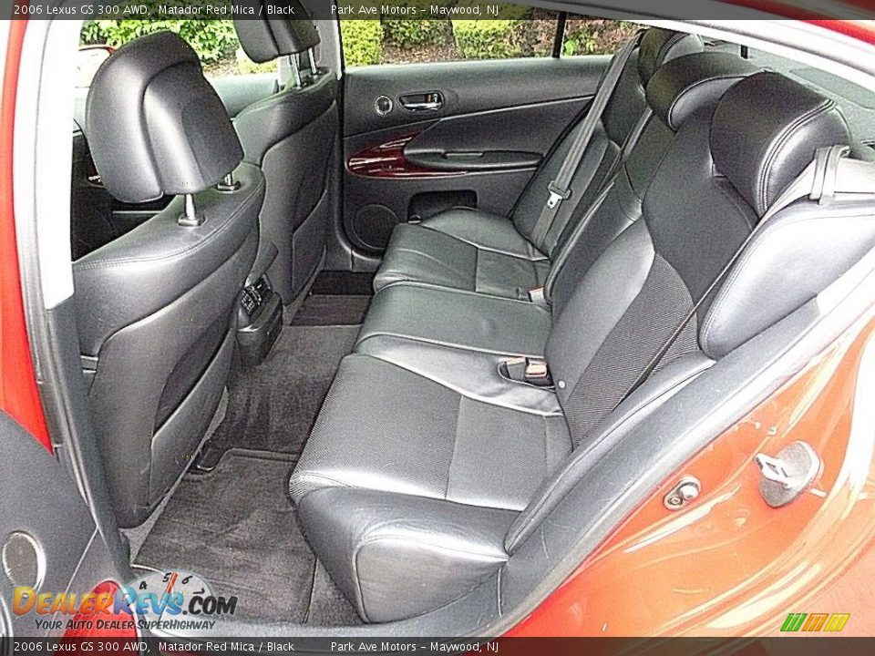 2006 Lexus GS 300 AWD Matador Red Mica / Black Photo #15