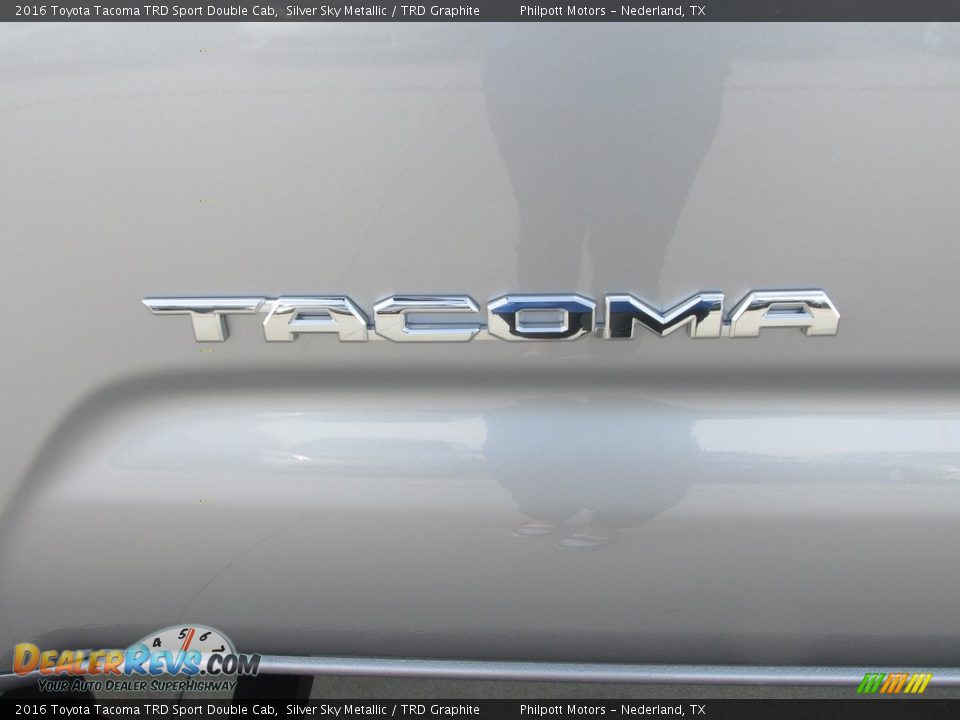 2016 Toyota Tacoma TRD Sport Double Cab Silver Sky Metallic / TRD Graphite Photo #14