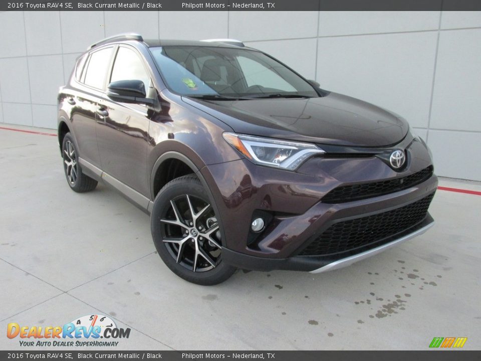 2016 Toyota RAV4 SE Black Currant Metallic / Black Photo #1
