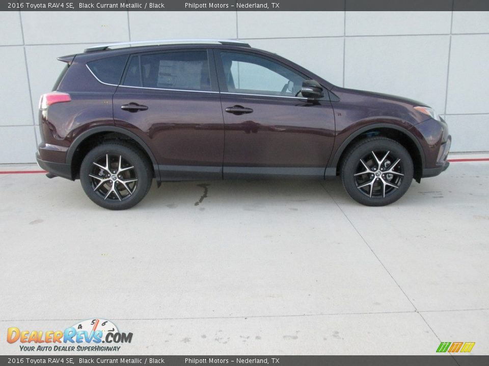 2016 Toyota RAV4 SE Black Currant Metallic / Black Photo #3