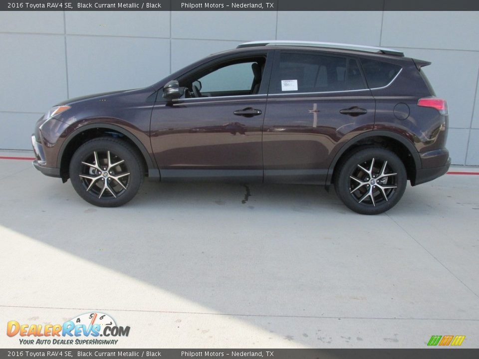 2016 Toyota RAV4 SE Black Currant Metallic / Black Photo #6
