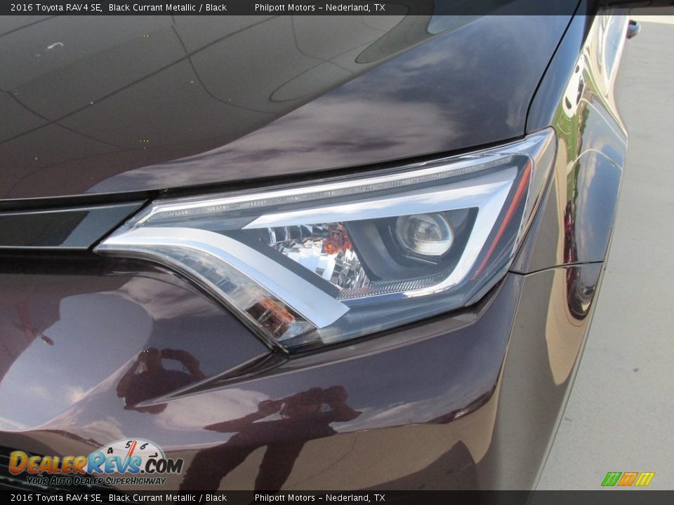 2016 Toyota RAV4 SE Black Currant Metallic / Black Photo #9