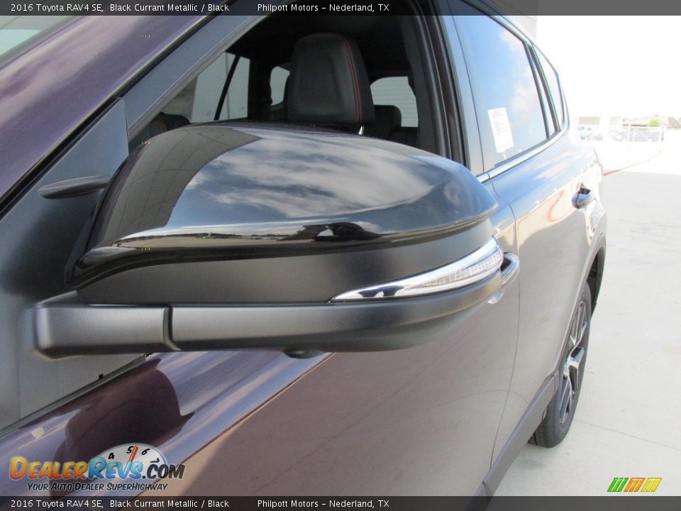 2016 Toyota RAV4 SE Black Currant Metallic / Black Photo #12