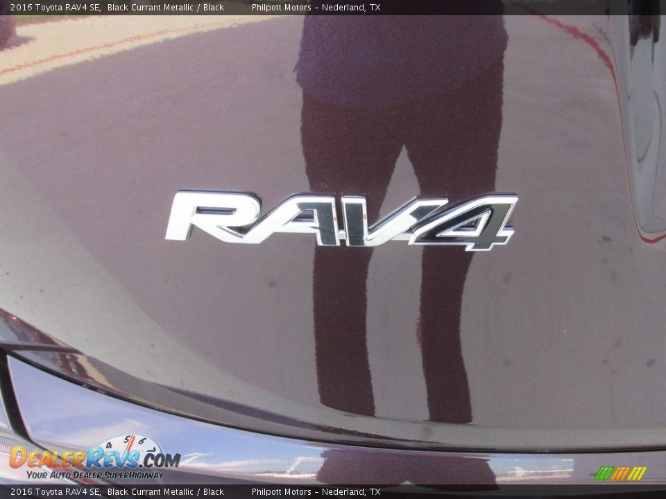 2016 Toyota RAV4 SE Black Currant Metallic / Black Photo #13