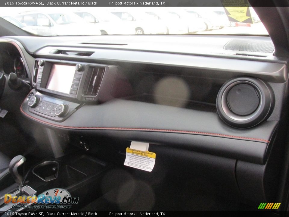 2016 Toyota RAV4 SE Black Currant Metallic / Black Photo #15