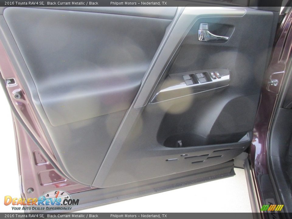 2016 Toyota RAV4 SE Black Currant Metallic / Black Photo #20