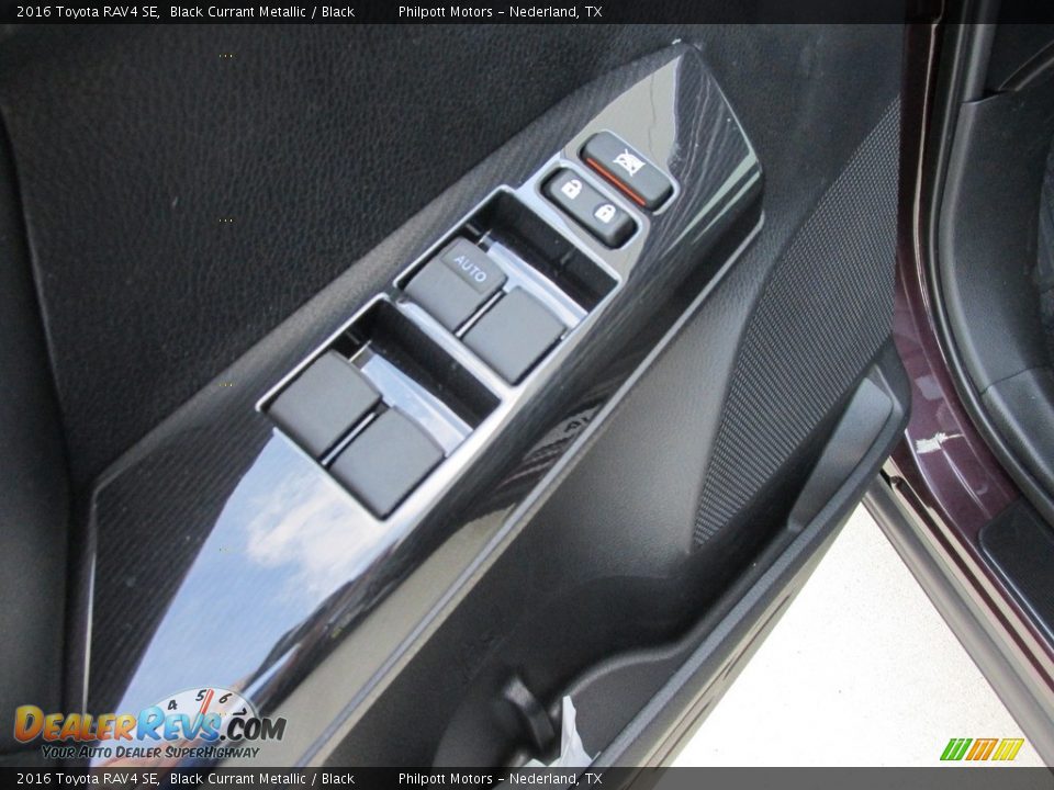 2016 Toyota RAV4 SE Black Currant Metallic / Black Photo #21