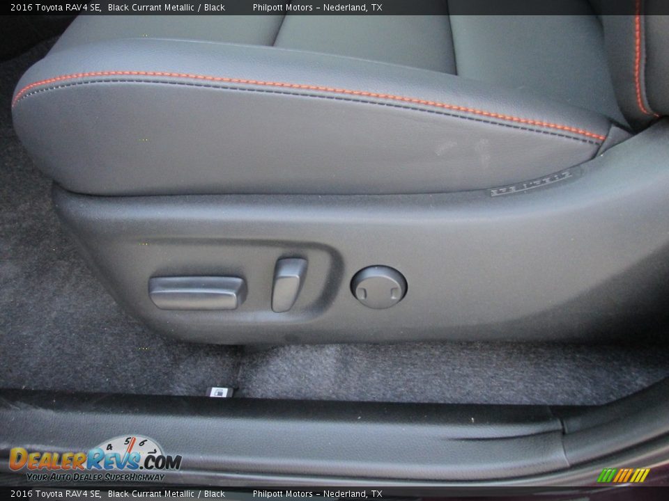 2016 Toyota RAV4 SE Black Currant Metallic / Black Photo #23
