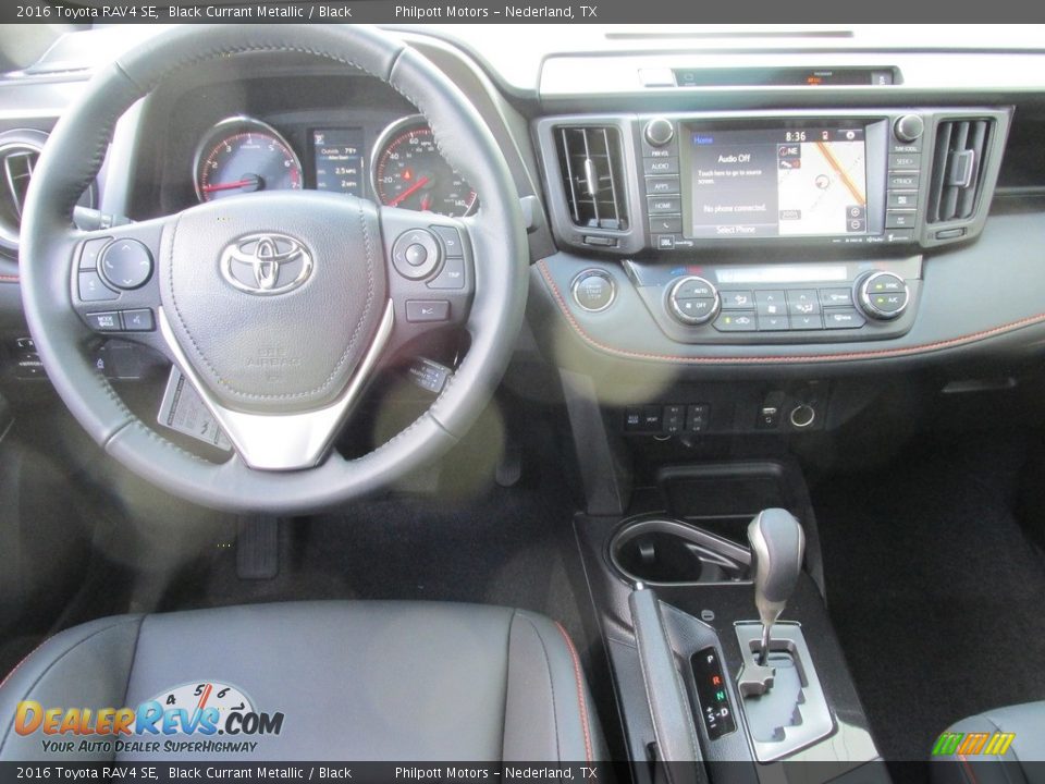 2016 Toyota RAV4 SE Black Currant Metallic / Black Photo #25