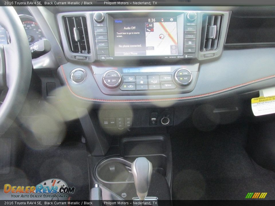 2016 Toyota RAV4 SE Black Currant Metallic / Black Photo #26