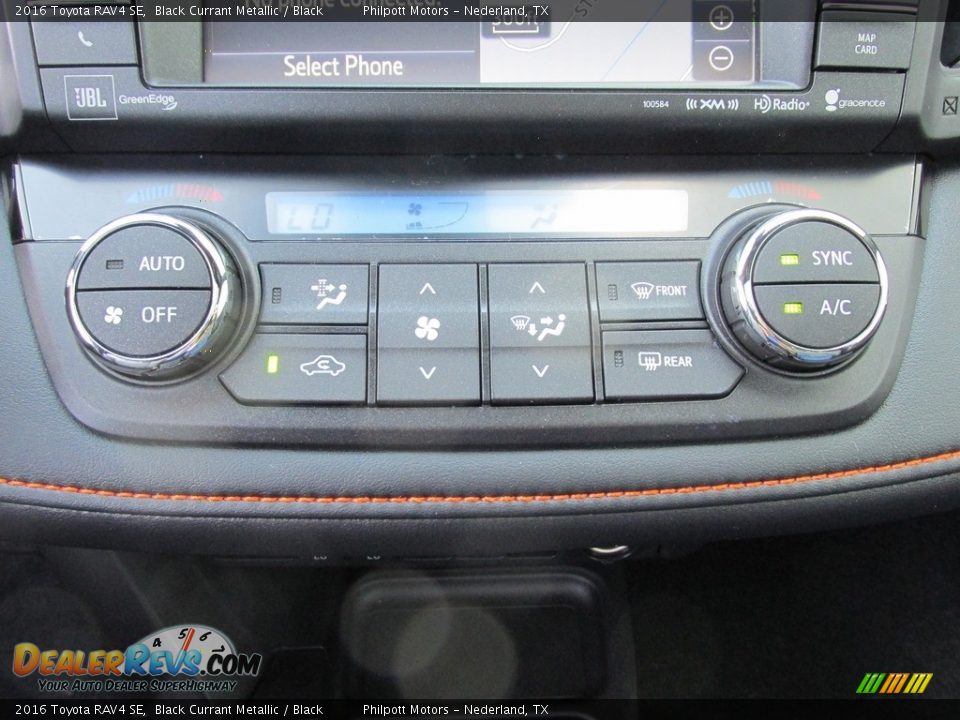 2016 Toyota RAV4 SE Black Currant Metallic / Black Photo #28