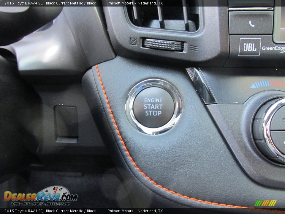 2016 Toyota RAV4 SE Black Currant Metallic / Black Photo #29