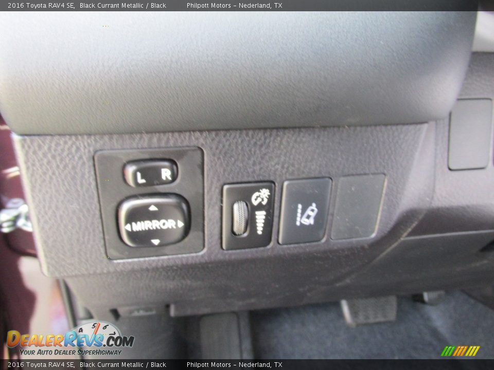 2016 Toyota RAV4 SE Black Currant Metallic / Black Photo #34
