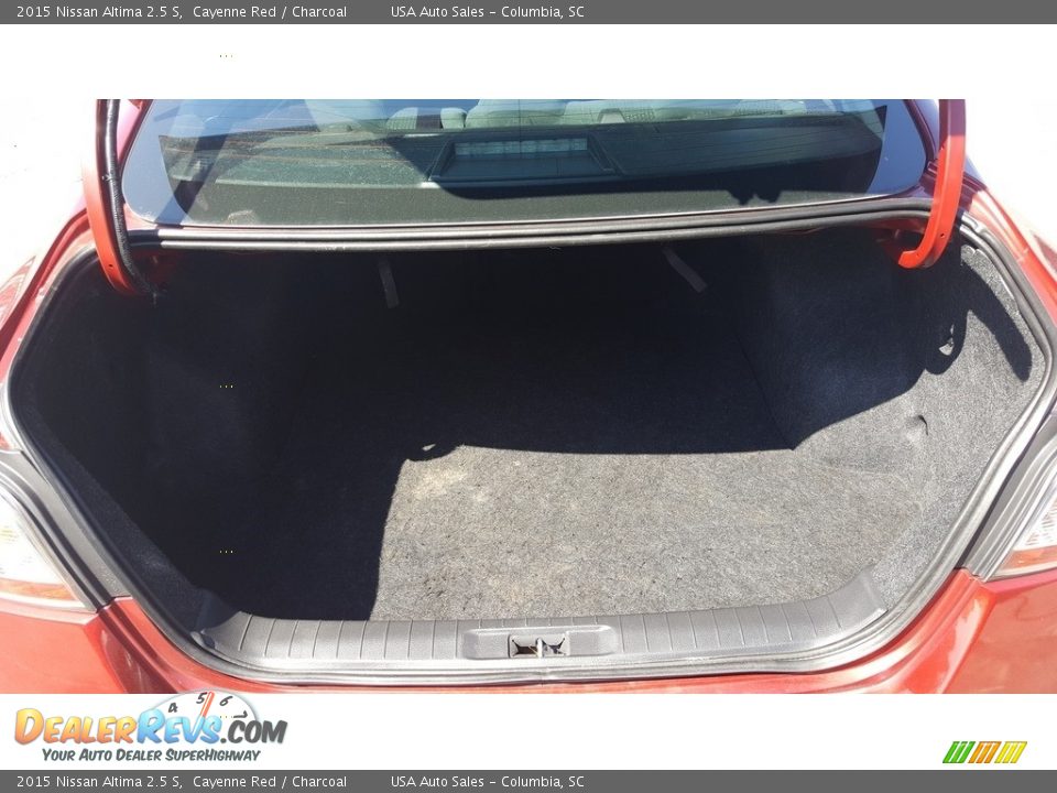 2015 Nissan Altima 2.5 S Cayenne Red / Charcoal Photo #15