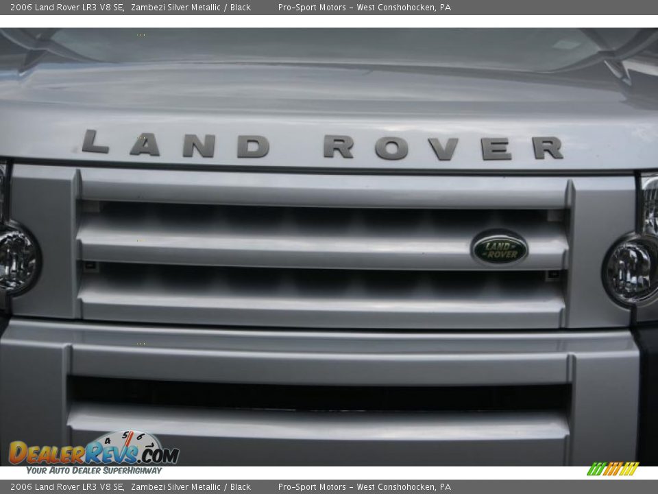 2006 Land Rover LR3 V8 SE Zambezi Silver Metallic / Black Photo #3