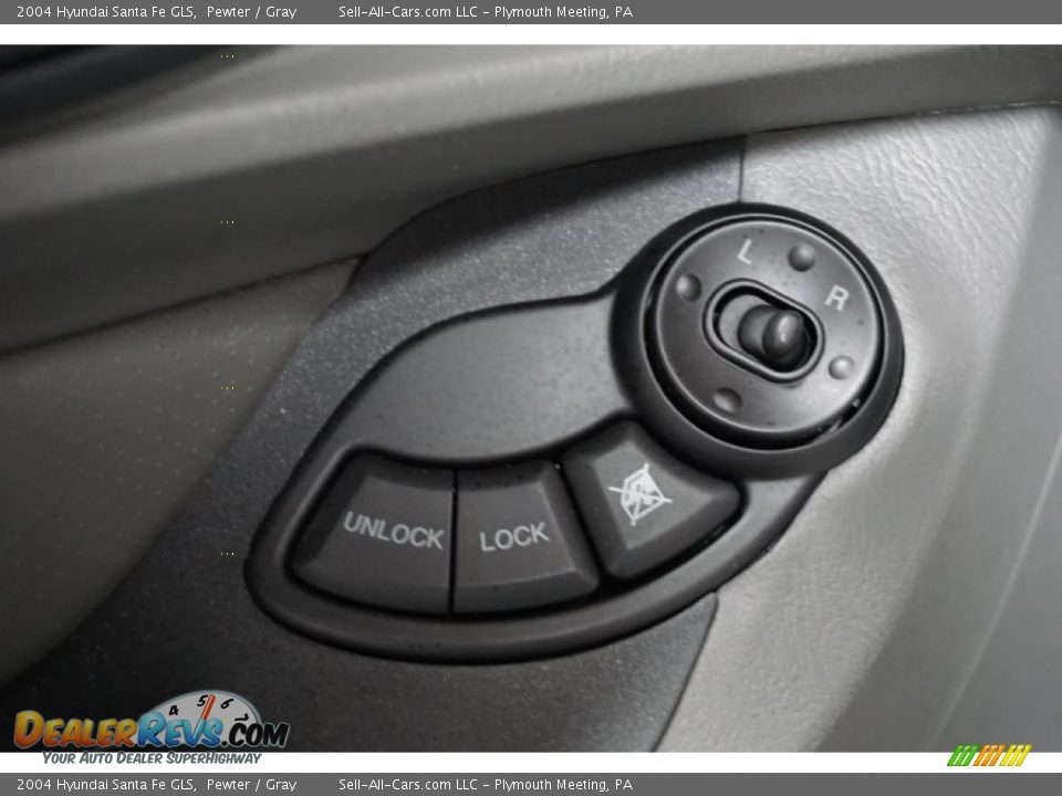 2004 Hyundai Santa Fe GLS Pewter / Gray Photo #13