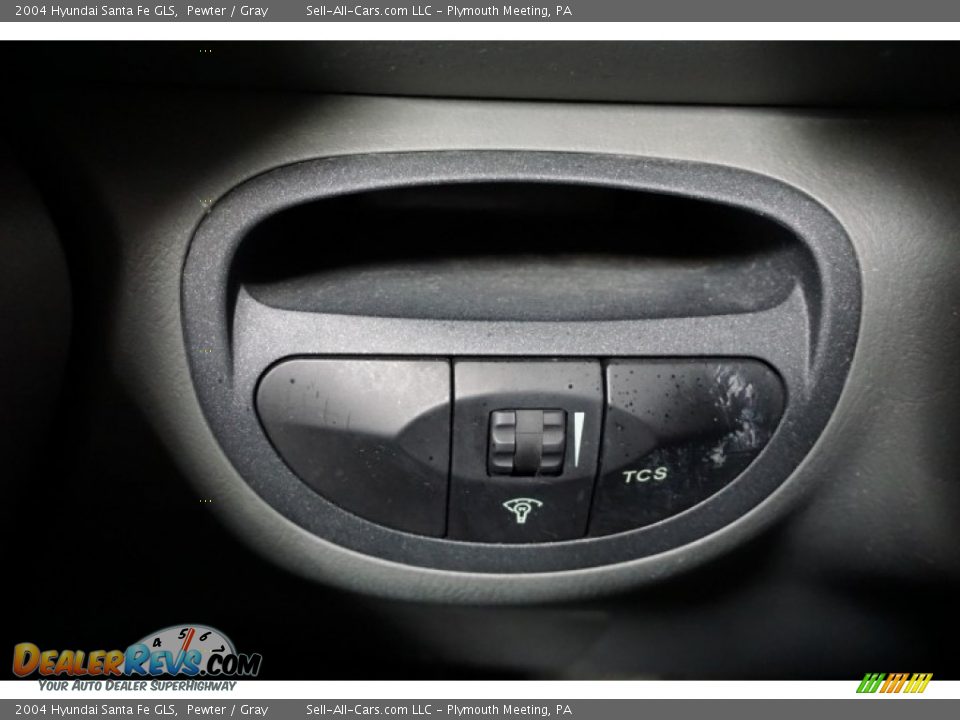2004 Hyundai Santa Fe GLS Pewter / Gray Photo #34