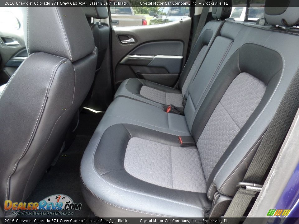 2016 Chevrolet Colorado Z71 Crew Cab 4x4 Laser Blue / Jet Black Photo #5