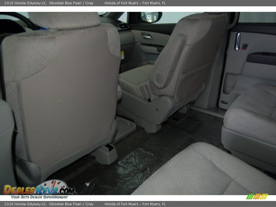 2016 Honda Odyssey LX Obsidian Blue Pearl / Gray Photo #19