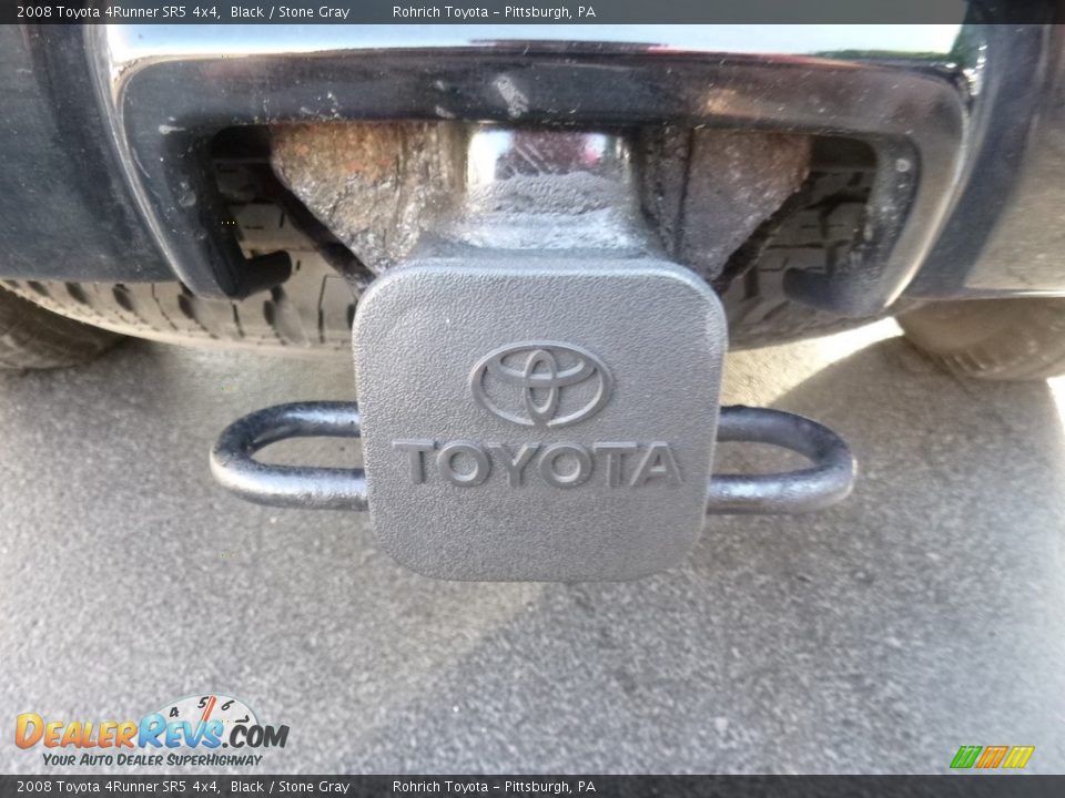2008 Toyota 4Runner SR5 4x4 Black / Stone Gray Photo #14