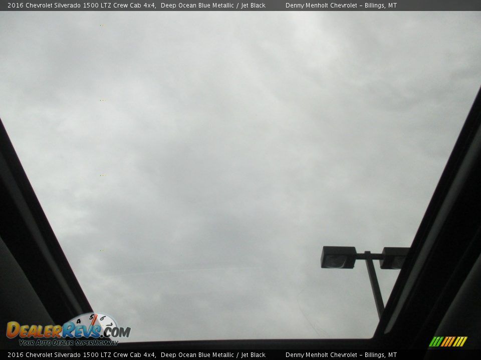 2016 Chevrolet Silverado 1500 LTZ Crew Cab 4x4 Deep Ocean Blue Metallic / Jet Black Photo #17