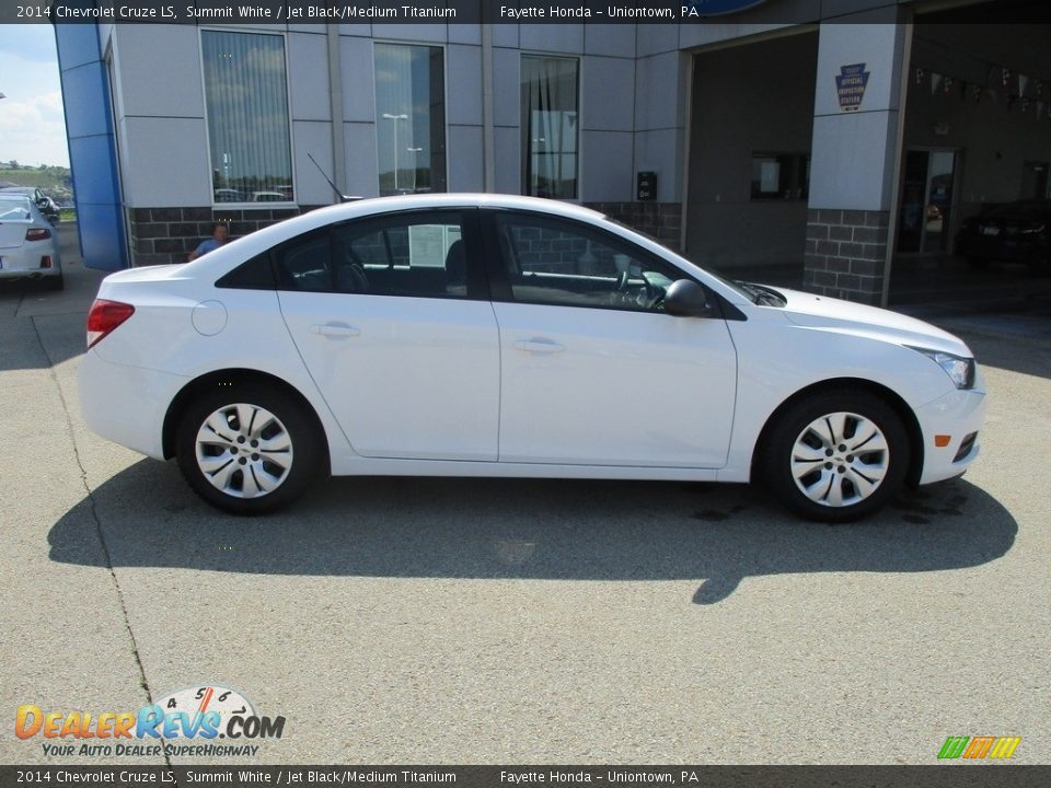 2014 Chevrolet Cruze LS Summit White / Jet Black/Medium Titanium Photo #2