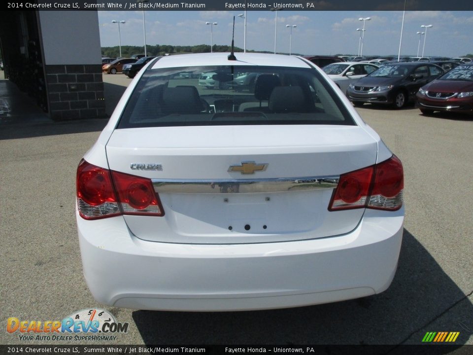 2014 Chevrolet Cruze LS Summit White / Jet Black/Medium Titanium Photo #3
