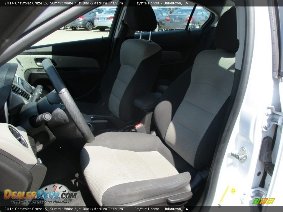 2014 Chevrolet Cruze LS Summit White / Jet Black/Medium Titanium Photo #7