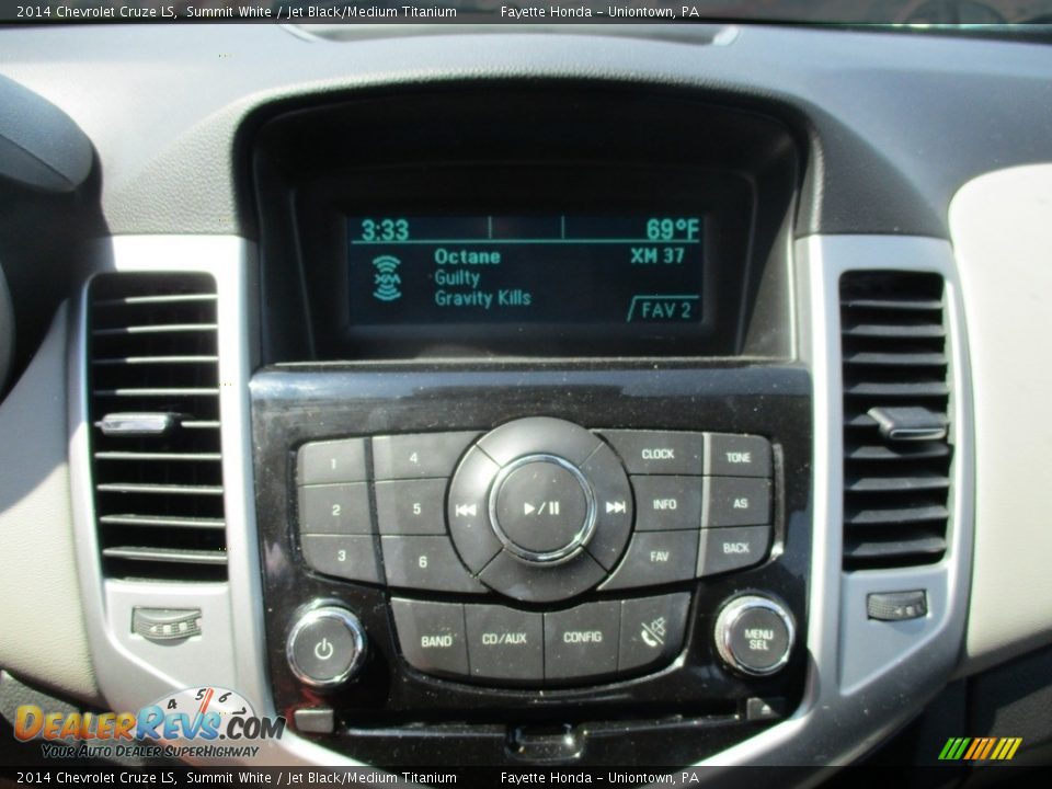 2014 Chevrolet Cruze LS Summit White / Jet Black/Medium Titanium Photo #11