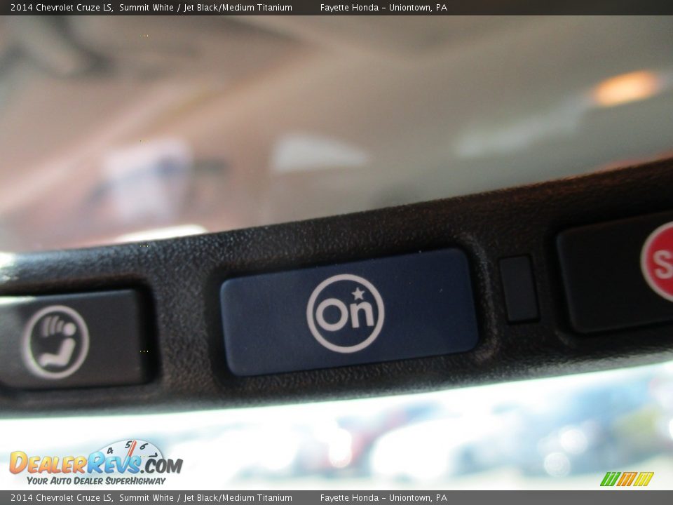 2014 Chevrolet Cruze LS Summit White / Jet Black/Medium Titanium Photo #13