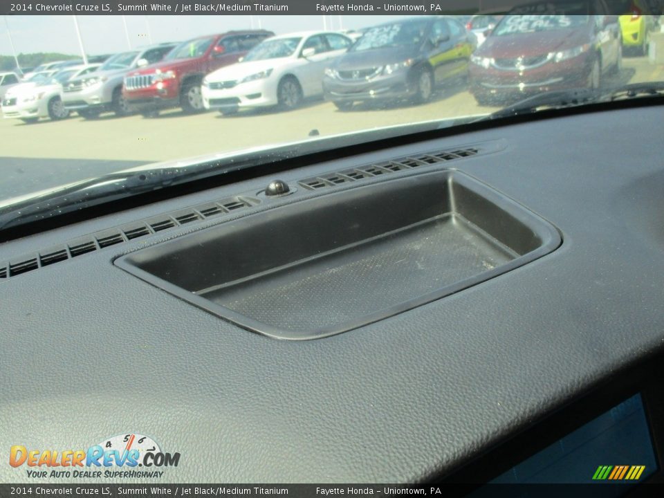 2014 Chevrolet Cruze LS Summit White / Jet Black/Medium Titanium Photo #14