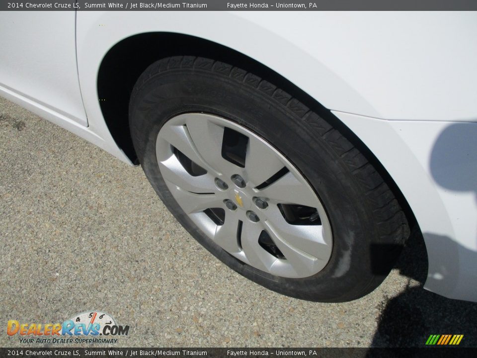 2014 Chevrolet Cruze LS Summit White / Jet Black/Medium Titanium Photo #15