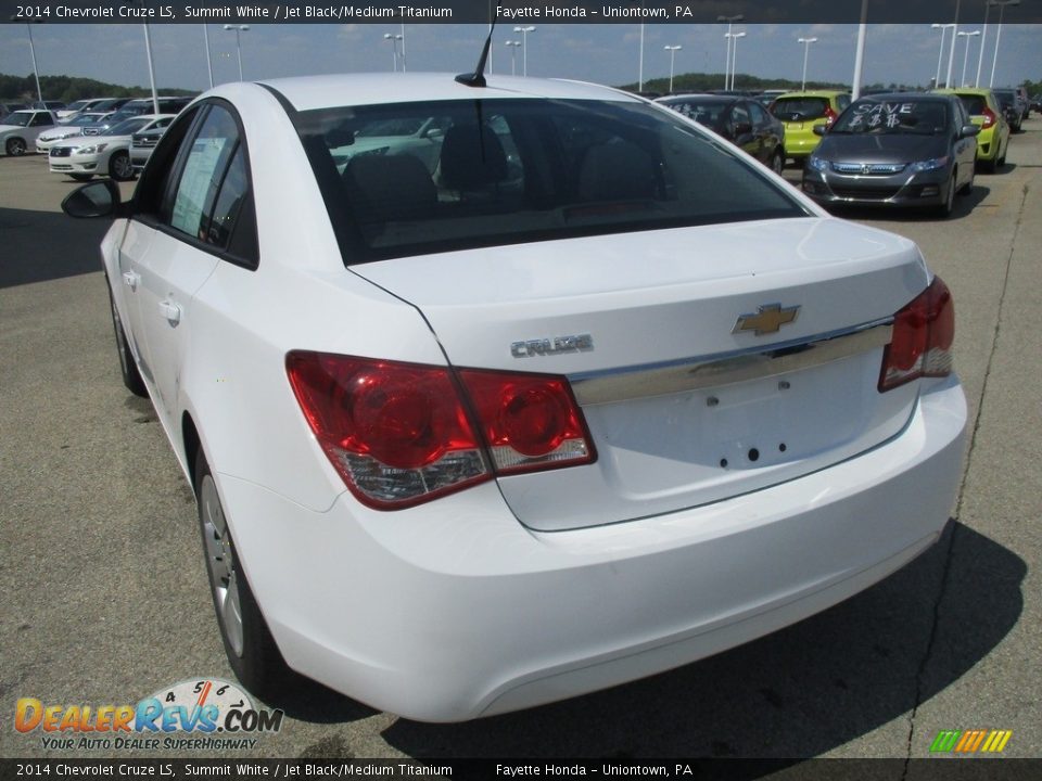 2014 Chevrolet Cruze LS Summit White / Jet Black/Medium Titanium Photo #16