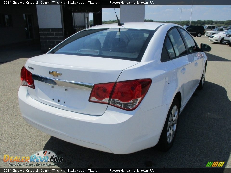 2014 Chevrolet Cruze LS Summit White / Jet Black/Medium Titanium Photo #17