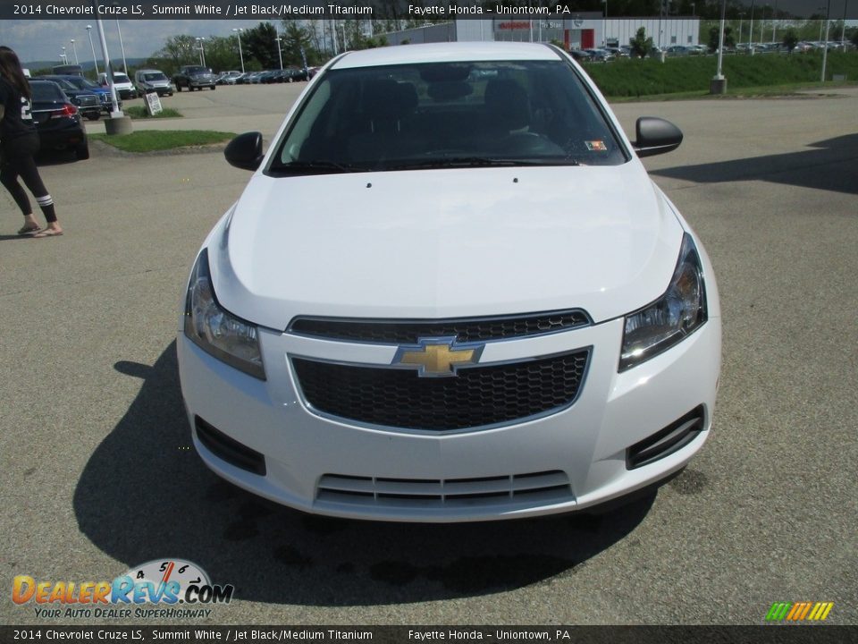 2014 Chevrolet Cruze LS Summit White / Jet Black/Medium Titanium Photo #19