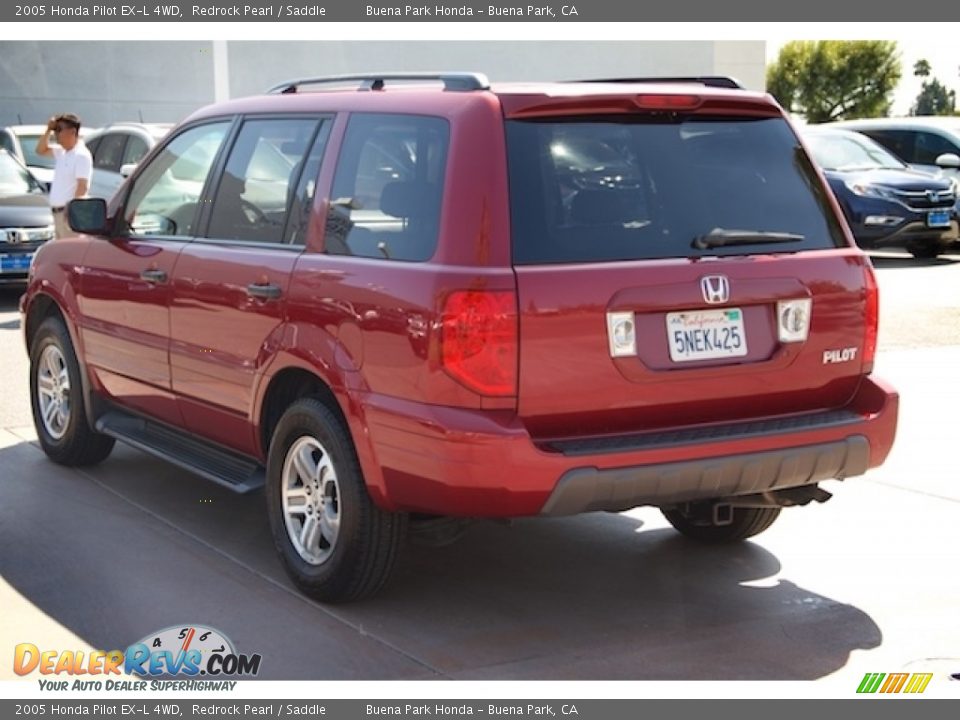 2005 Honda Pilot EX-L 4WD Redrock Pearl / Saddle Photo #2