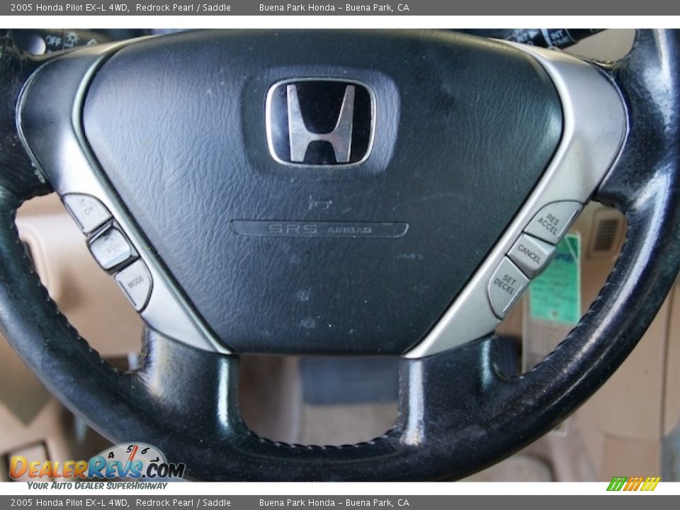 2005 Honda Pilot EX-L 4WD Redrock Pearl / Saddle Photo #13