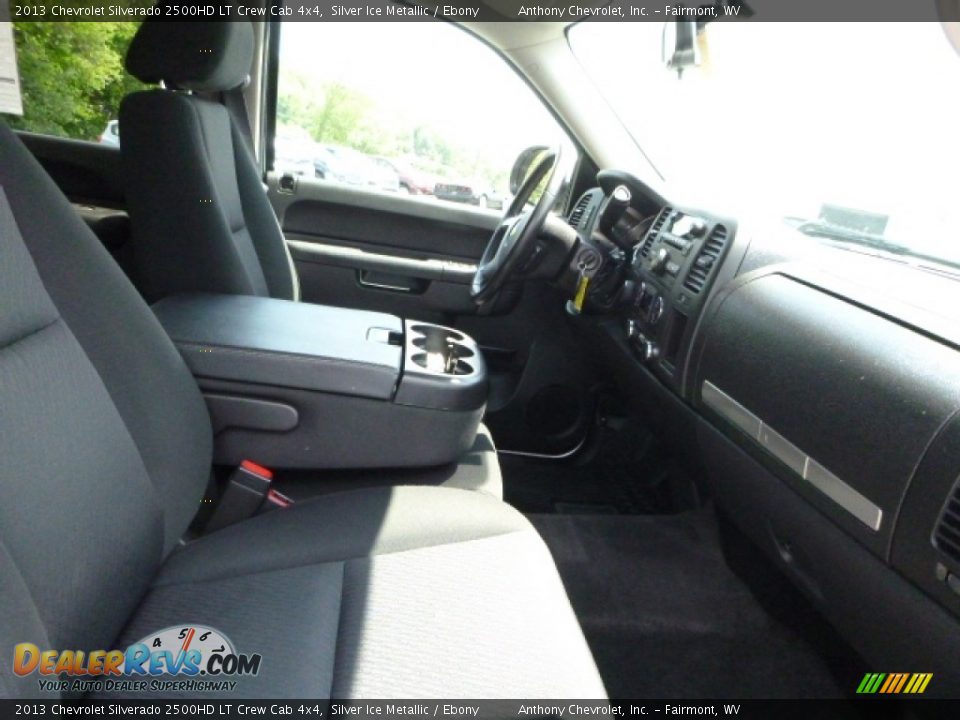 2013 Chevrolet Silverado 2500HD LT Crew Cab 4x4 Silver Ice Metallic / Ebony Photo #3