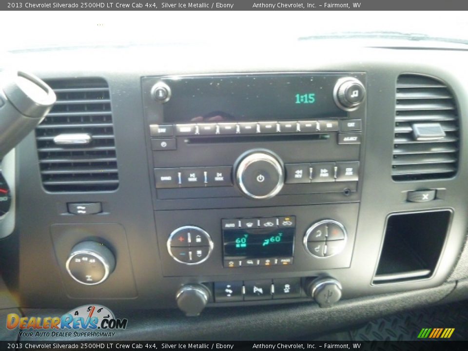 2013 Chevrolet Silverado 2500HD LT Crew Cab 4x4 Silver Ice Metallic / Ebony Photo #18