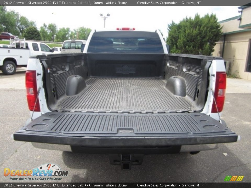 2012 Chevrolet Silverado 2500HD LT Extended Cab 4x4 Summit White / Ebony Photo #9