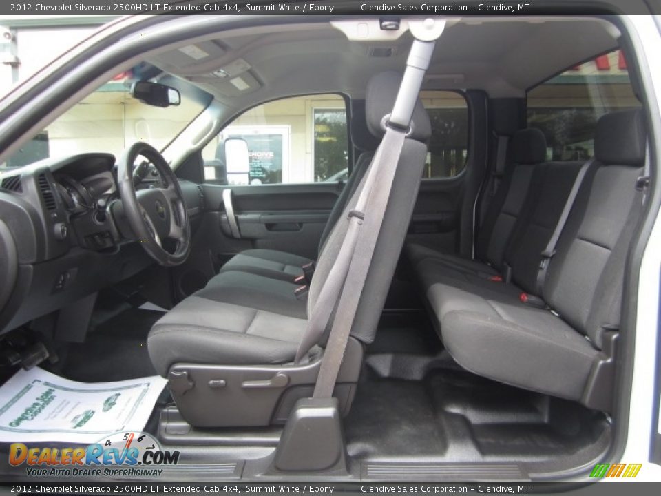 2012 Chevrolet Silverado 2500HD LT Extended Cab 4x4 Summit White / Ebony Photo #11