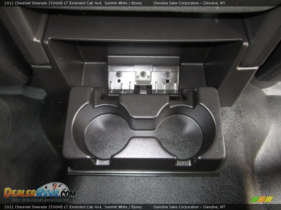 2012 Chevrolet Silverado 2500HD LT Extended Cab 4x4 Summit White / Ebony Photo #19
