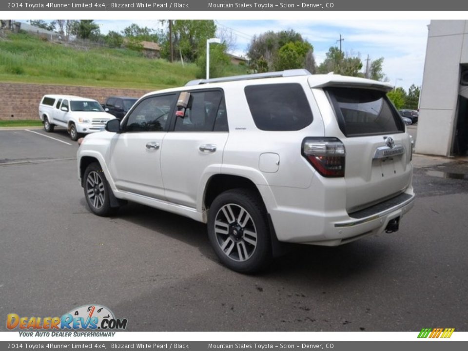 2014 Toyota 4Runner Limited 4x4 Blizzard White Pearl / Black Photo #4